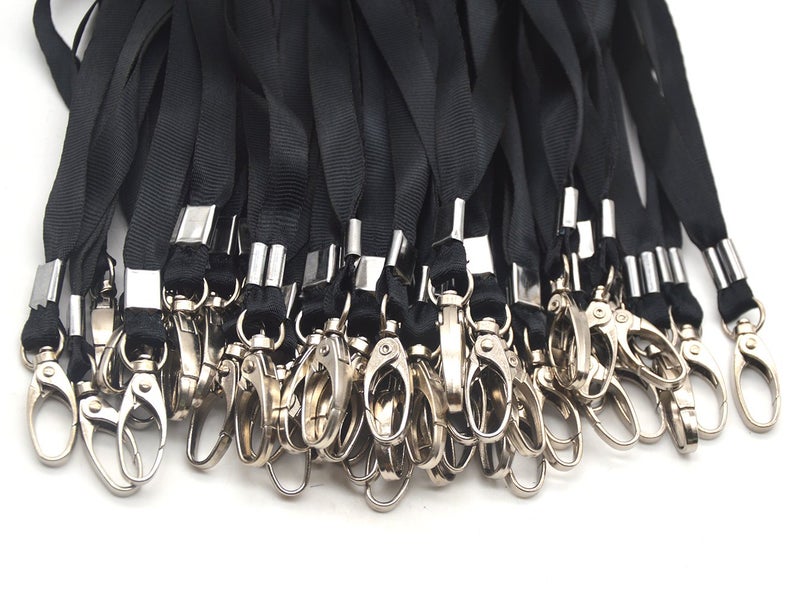 Bird Fiy Orange Lanyards 50PCS Nylon Bulk Lanyard for Id Badges,Badge Lanyards Swivel Hooks Clips Great for Name Tags Badge (50PCS, Orange) - Image 5